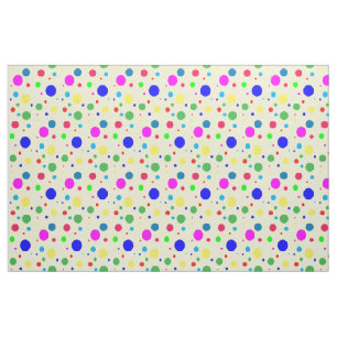 Colorful Polka Dot Bulles Ballons tissu