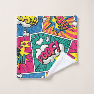 Colorful Pop Art Motif - Retro Comic Explosion