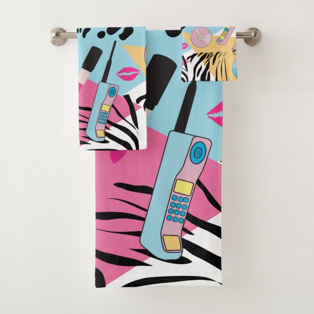 Colorful Retro 1990's Nineties Motif (En situation)