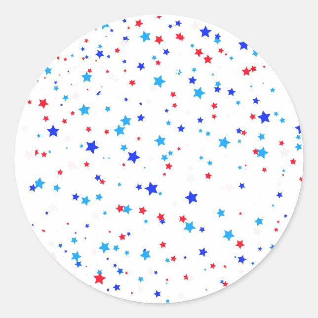 Colorful Stars autocollant (Devant)