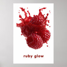 Colorful Summer Fruit Poster 