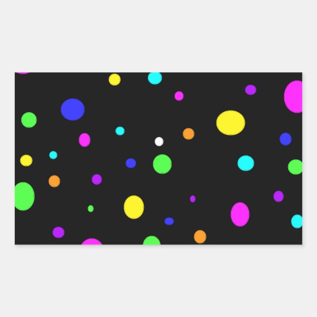Coloris-rectangle autocollant (Devant)