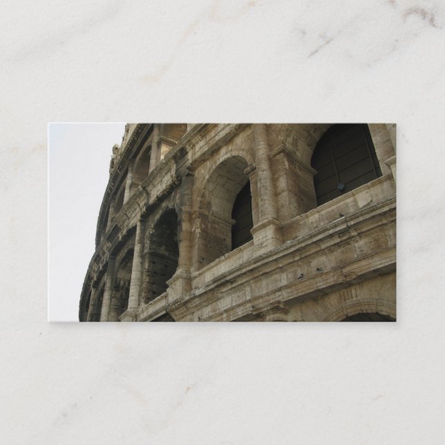 Colosseum romain, cartes de visite (Devant)