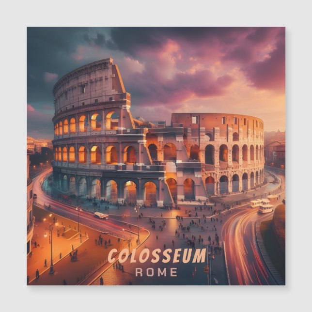 Colosseum Rome Italie Vintage voyage (Devant)