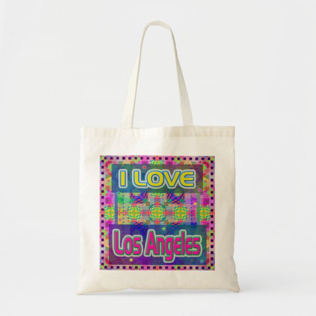 Colour Fest : Sac "I LOVE Los Angeles" (Devant)