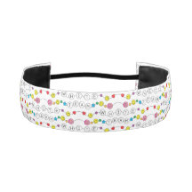 Colour Guerre Blanc Équipe Accessoire pour cheveux