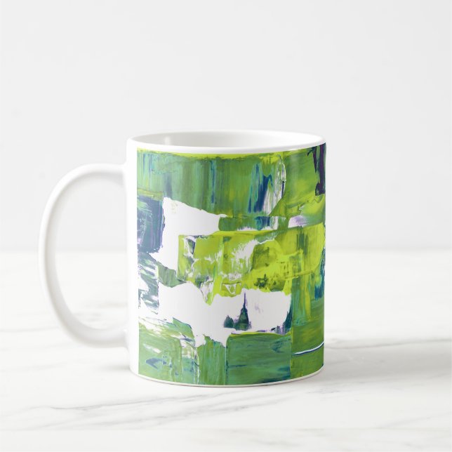 Colour Rush Abstract Oil Paint VII Mug (Gauche)