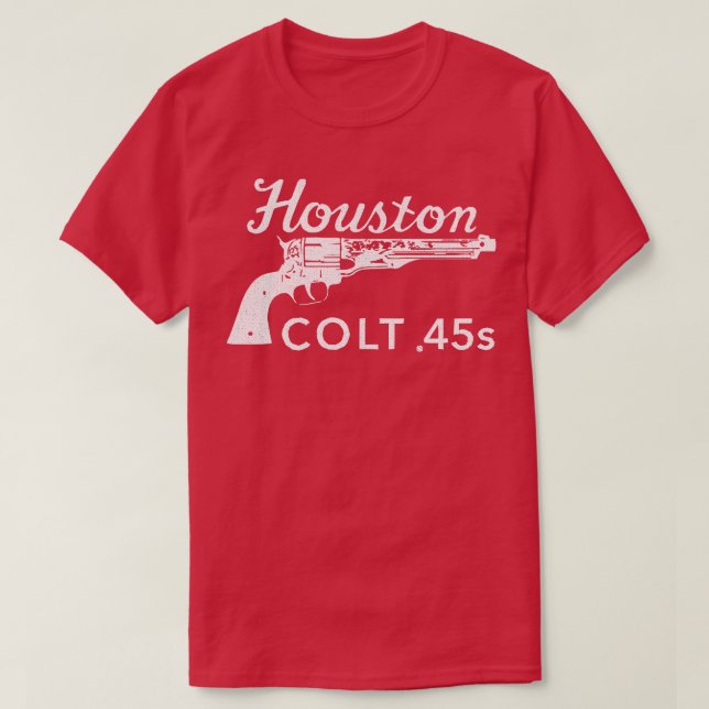 Colt de Houston 45s Défaut Baseball TShirt (Design devant)