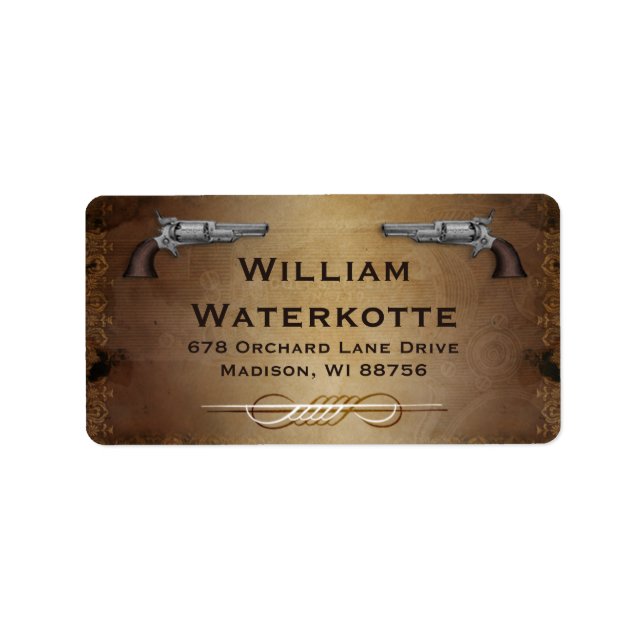 Colt vintage  de tournon tournant Étiquette de adr (Devant)