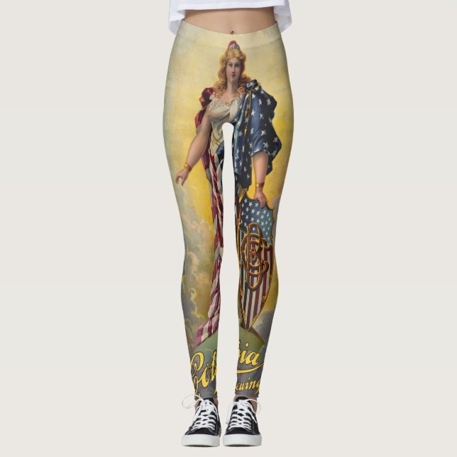 Columbia Brewing Co. Poster Leggings femmes (Devant)