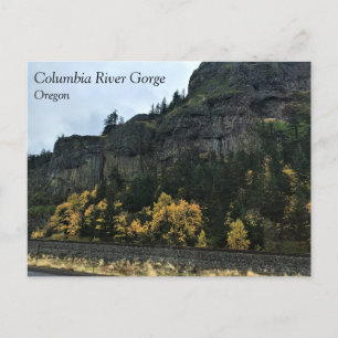 Columbia River Gorge, carte postale de l'Oregon