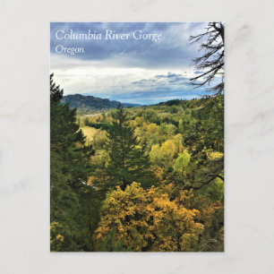 Columbia River Gorge, carte postale de l'Oregon