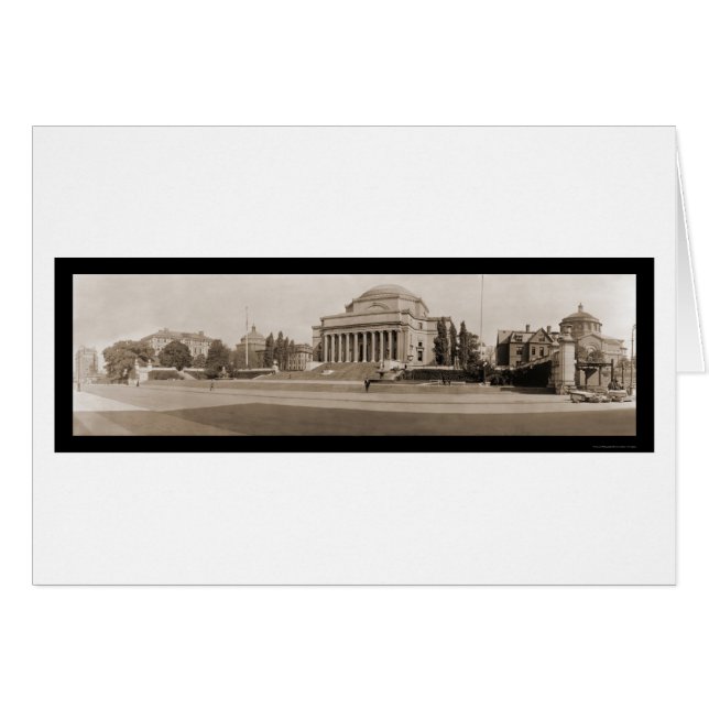 Columbia University NY Photo 1909 (Devant horizontal)