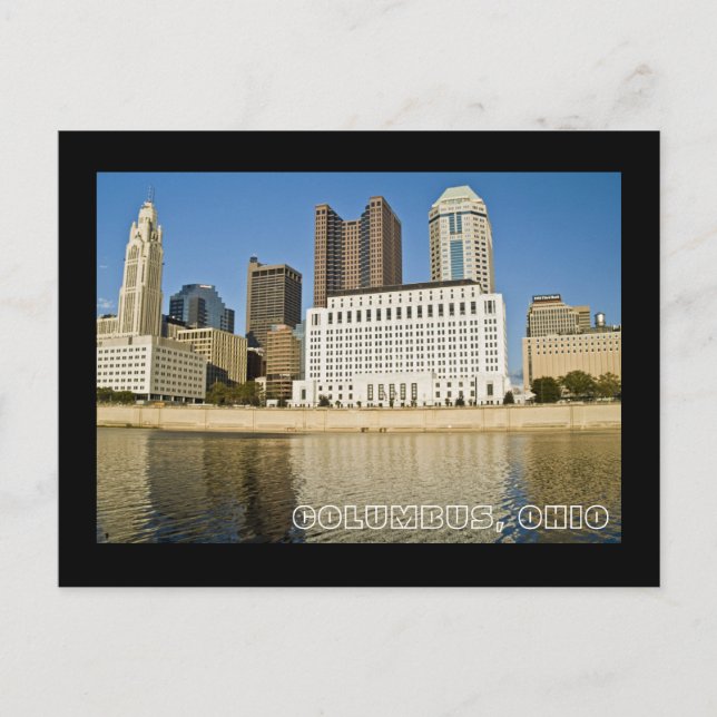 COLUMBUS, carte postale OHIO (Devant)