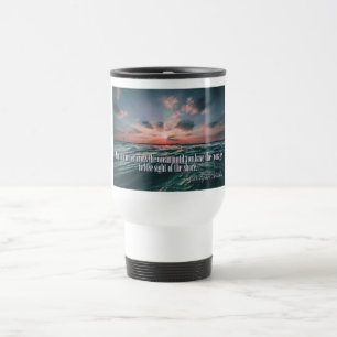 Columbus Quote Sunset tasses monogrammes personnal