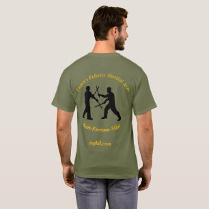 Combat à bâton vert T-shirt d'Arts Martiaux Philip