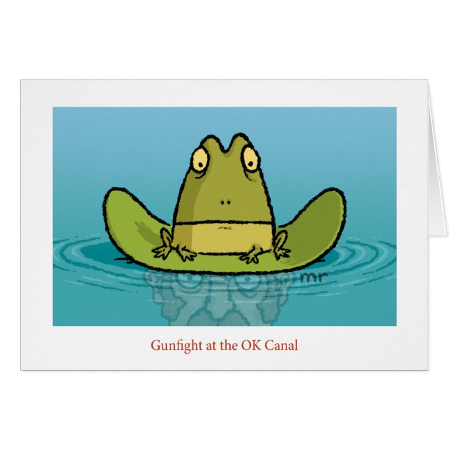 Combat d'armes à feu à la carte correcte de canal (Devant horizontal)