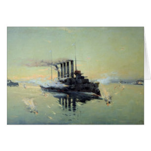 Combat d'Askold de croiseur