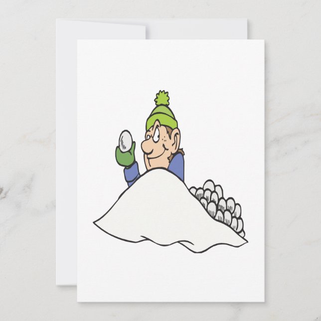 Combat de snowball (Devant)