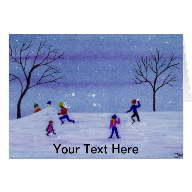 Combat de snowball (Devant horizontal)