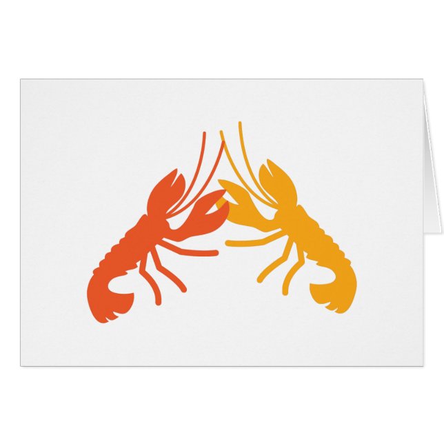 Combat d'écrevisses de HOMARD (Devant horizontal)