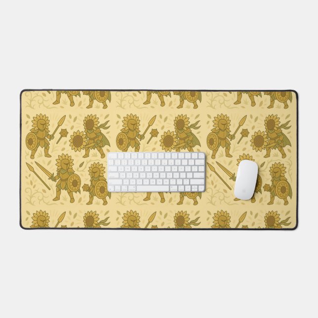 Combattant Art Tournesol Doré (Clavier et souris)