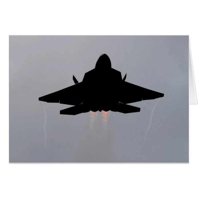 COMBATTANT DE LA DISCRÉTION F-22 (Devant horizontal)