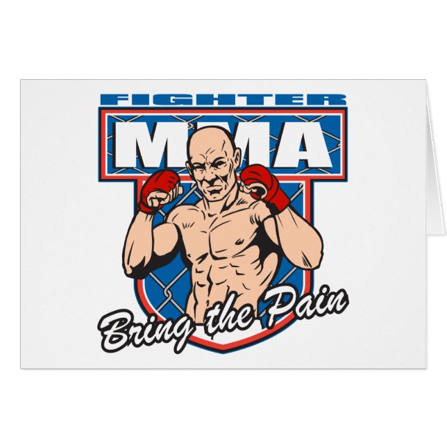 Combattant de MIXED MARTIAL ART (Devant horizontal)