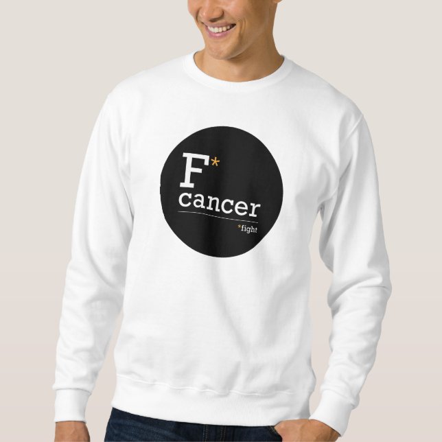 combattre le cancer sweatshirt (Devant)