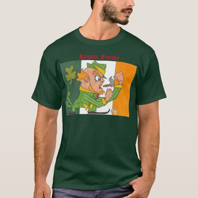 Combattre le t-shirt irlandais (Devant)