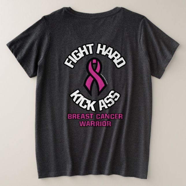 COMBATTRE UN COUP DUR...Cancer du sein (Design dos)