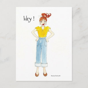 Combien de temps vas-tu être en colère, carte post