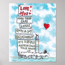 Combien je t'aime Poster