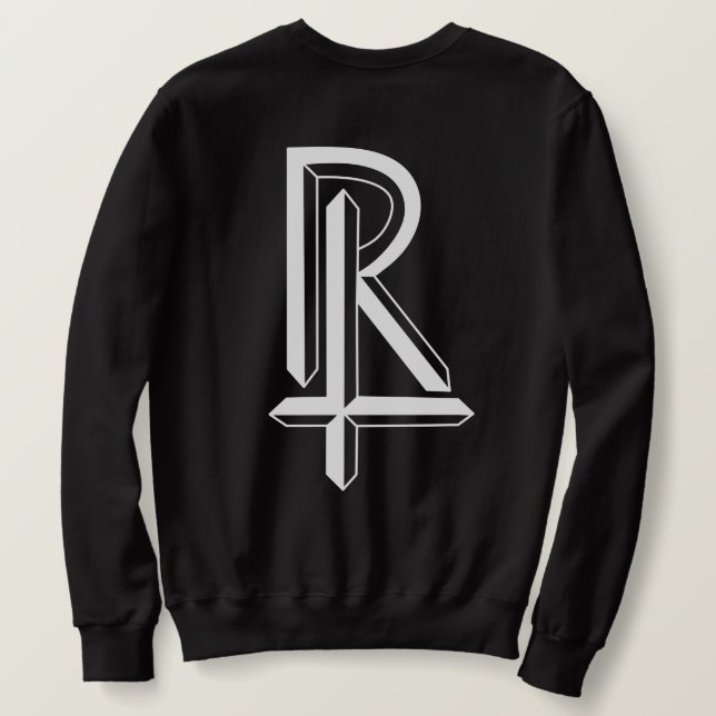 combinaison de lettres R et T Sweat (Design dos)