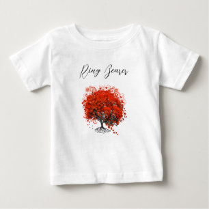 Combinaison T-Shirts de mariage Baby Red Tree
