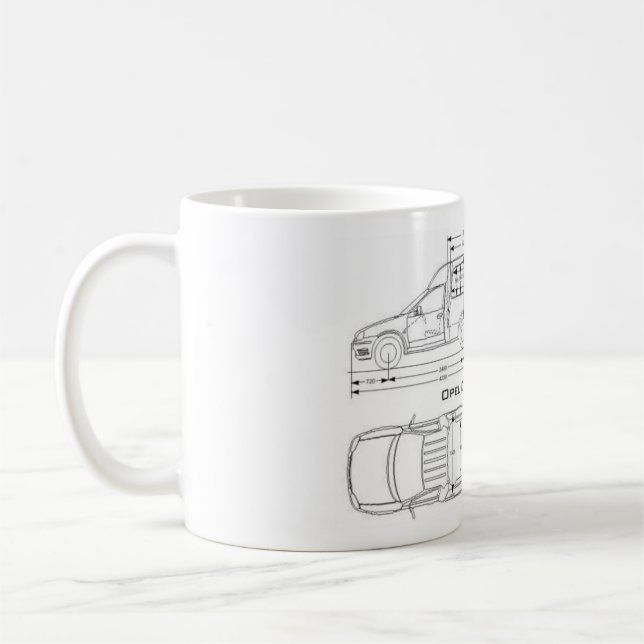 Combo B Coffee Mug (Gauche)