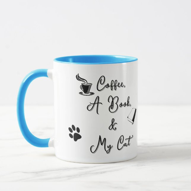 Combo Mug 11 oz (sky blue) (Gauche)