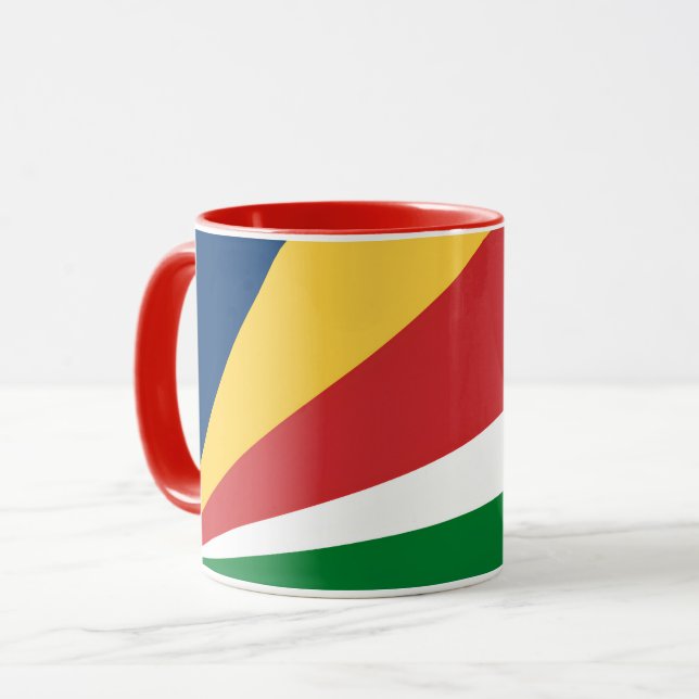 Combo Mug aux couleurs seychelloises (Devant gauche)