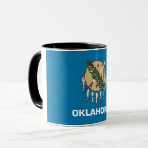Combo Mug avec le drapeau de l'État de l'Oklahoma,