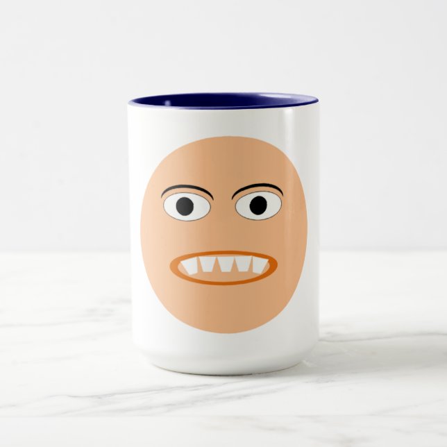 Combo mug bleu marine  HUMOUR  (Centre)