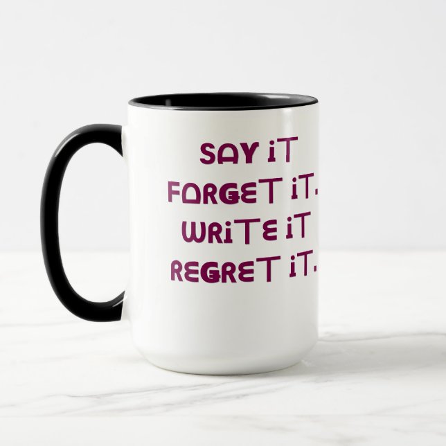 Combo Mug : Couleur et Design personnalisés - Votr (Gauche)