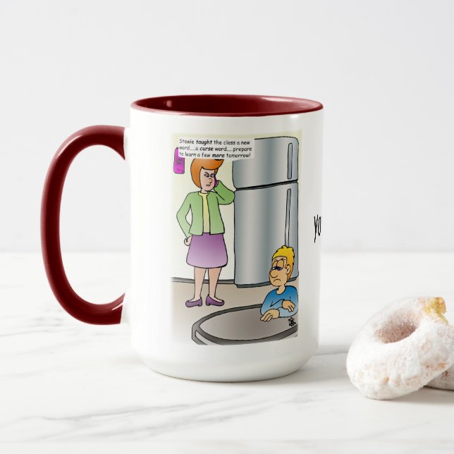 Combo Mug de mots coquins (Avec donut)