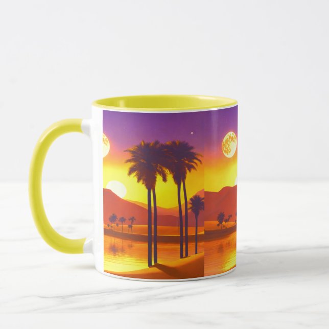 Combo Mug design numérique coloré - Le S parfait (Gauche)