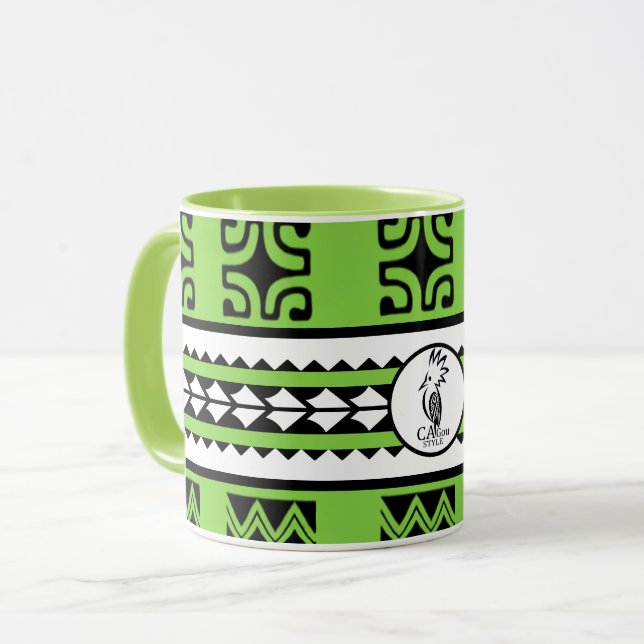Combo mug Tribal Ethnic (Devant gauche)