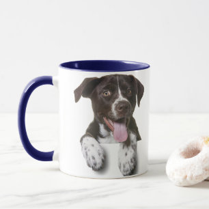 Combo tasse de café, photo de chien personnalisée