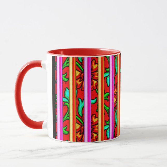 combo, tasse de design numérique 3D, parfait (Gauche)