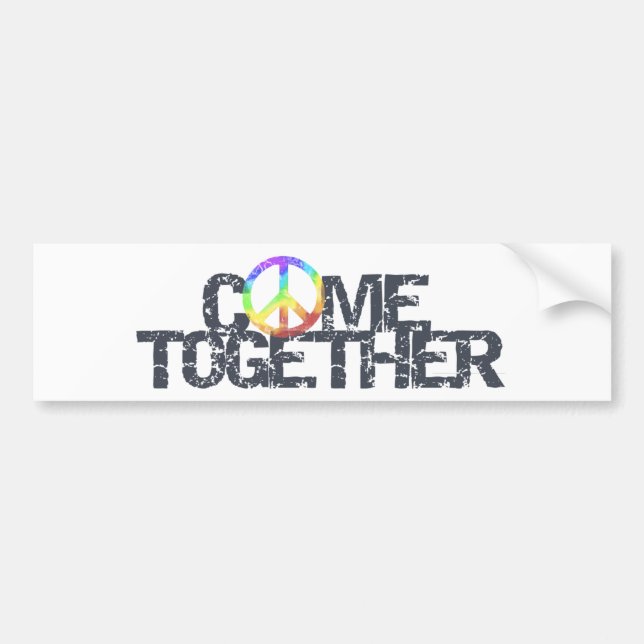Come Together bumper sticker (Devant)
