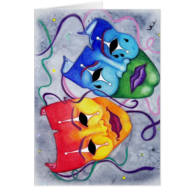 Comédie et tragédie (Devant)