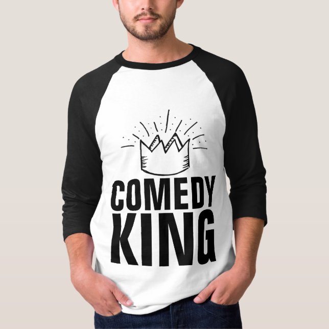 COMEDY KING T-SHIRTS TEE - SHIRTS (Devant)