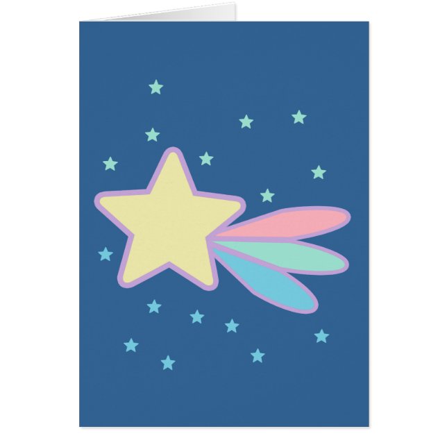 Comète étoile filante mignonne (Devant)